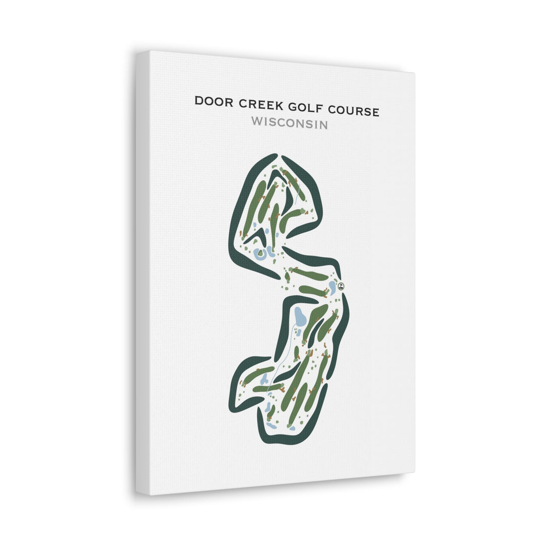 Door Creek Golf Course, Wisconsin - Printed Golf Courses