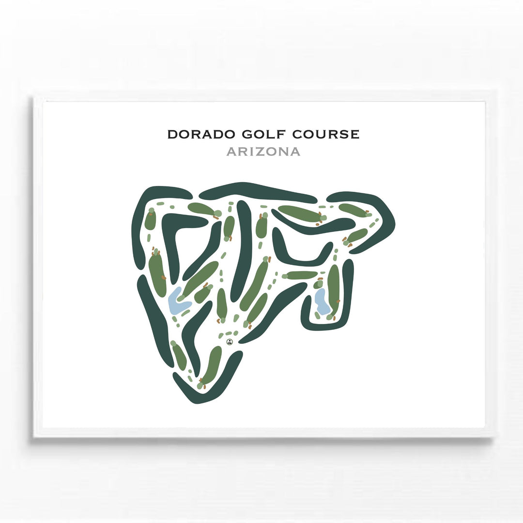 Dorado Golf Course, Arizona - Printed Golf Courses