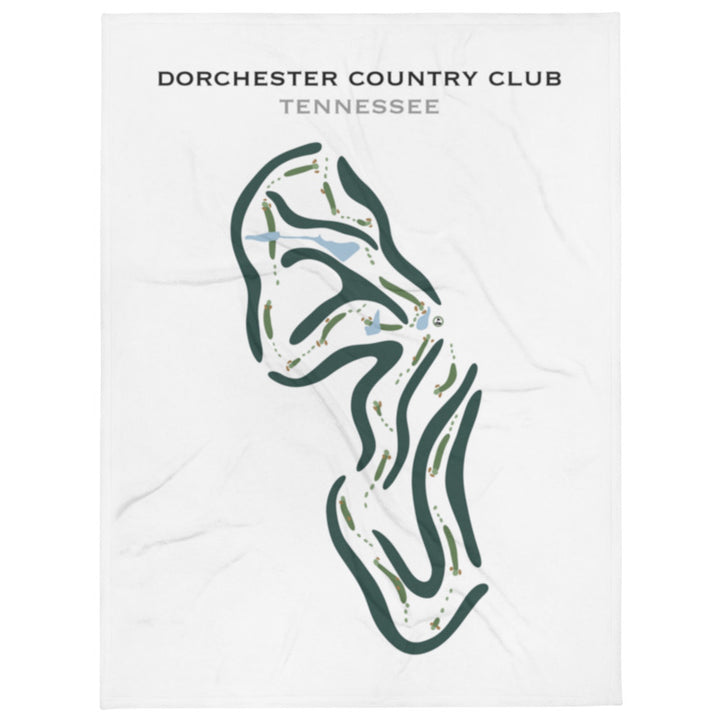 Dorchester Country Club, Tennessee - Printed Golf Courses
