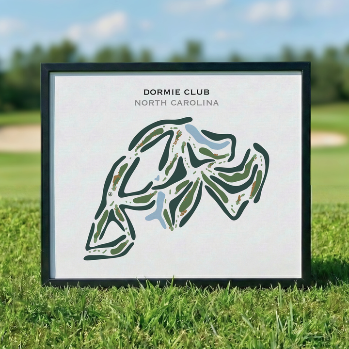 Dormie Club, North Carolina - Printed Golf Course