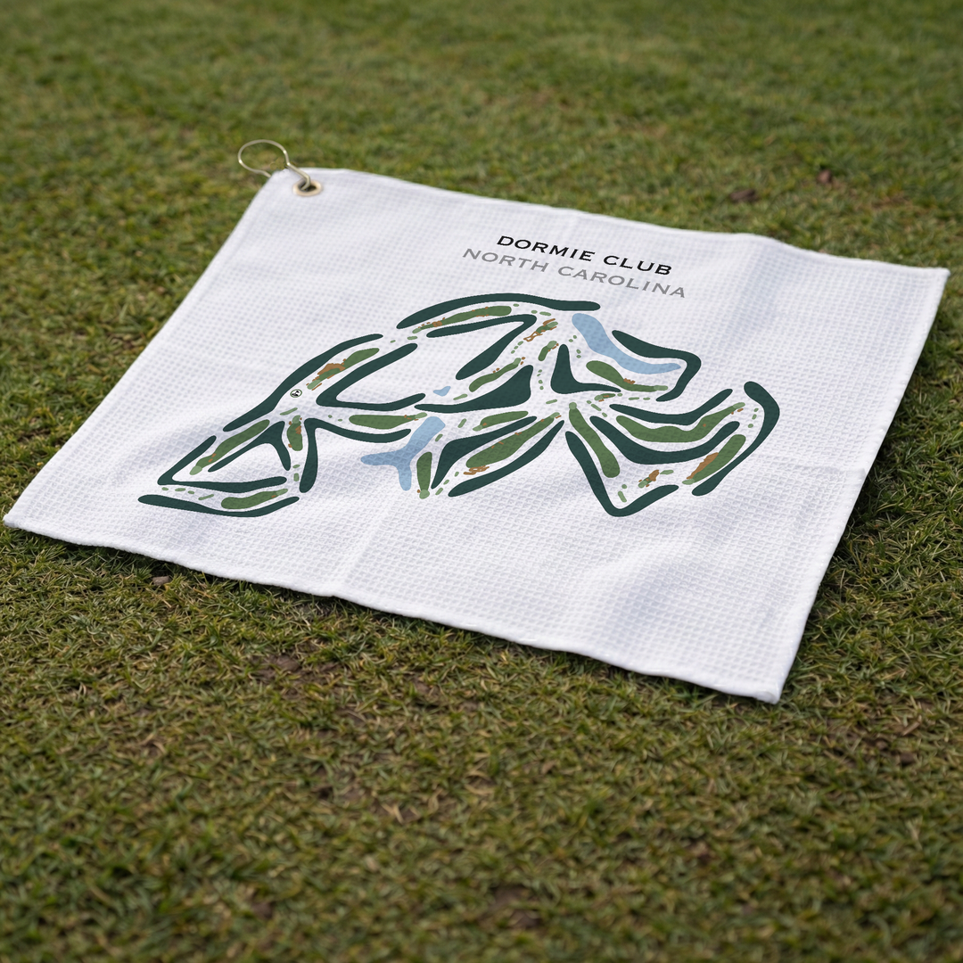 Dormie Club, North Carolina - Printed Golf Course