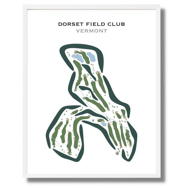 Dorset Field Club, Vermont - Printed Golf Courses