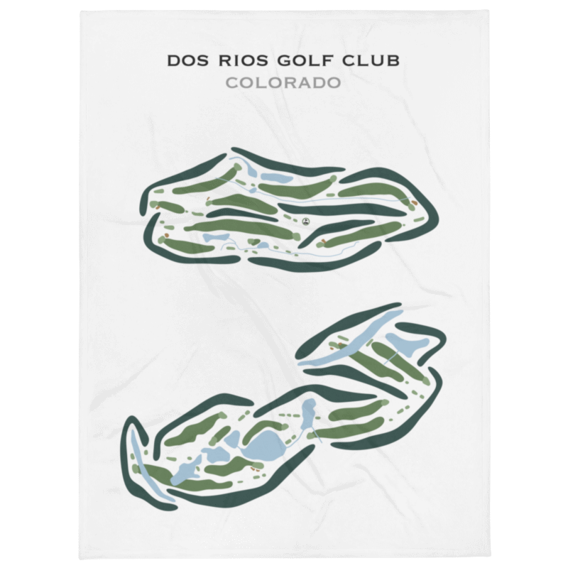 Dos Rios Golf Club, Colorado - Printed Golf Courses