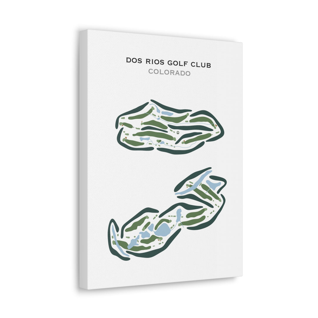 Dos Rios Golf Club, Colorado - Printed Golf Courses