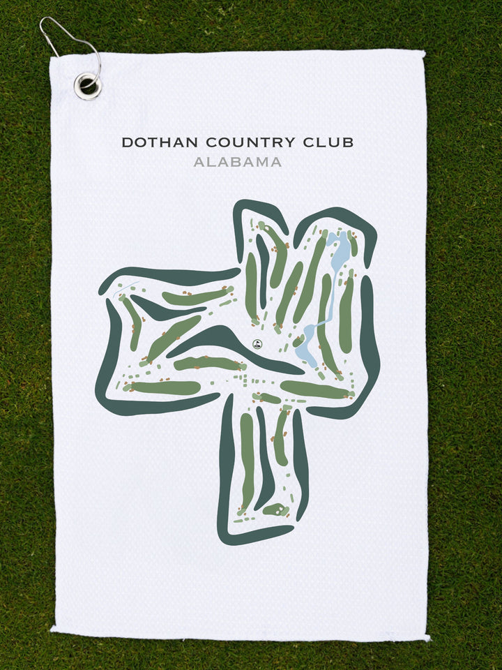 Dothan Country Club, Alabama - Printed Golf Courses