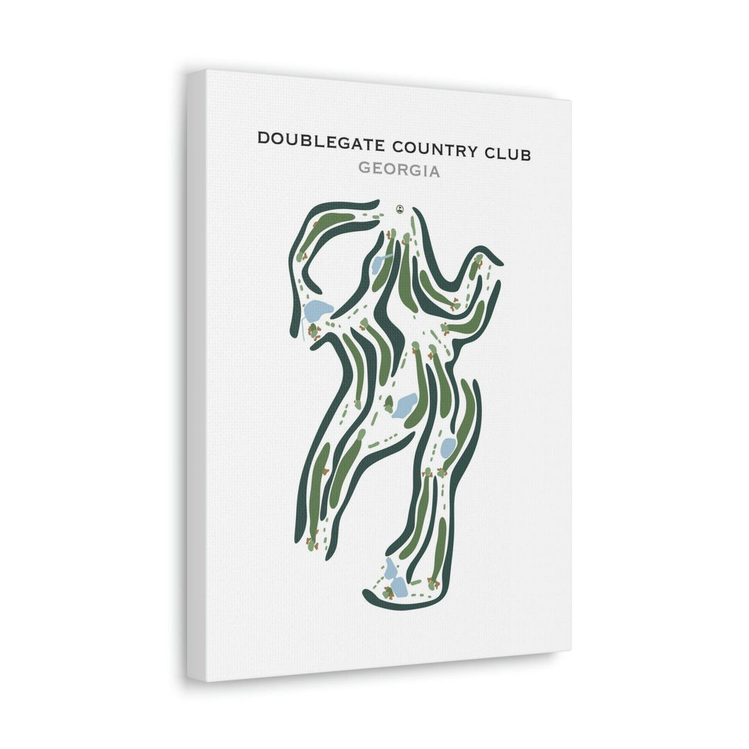Doublegate Country Club, Georgia - Printed Golf Courses - Golf Course Prints
