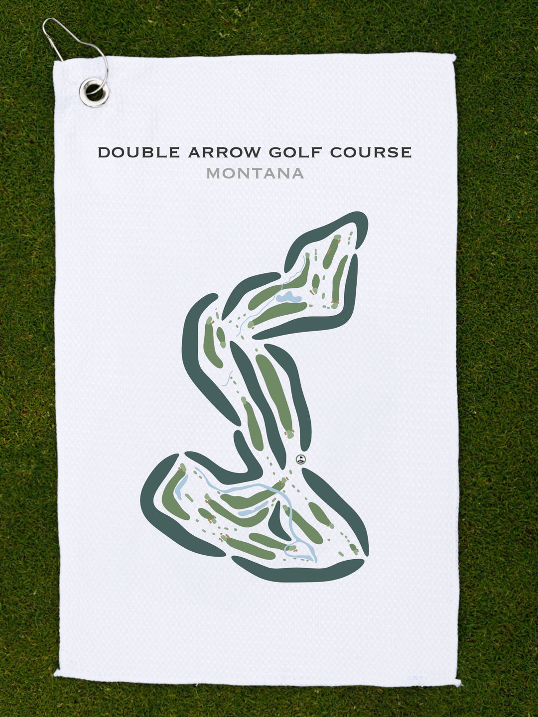 Double Arrow Golf Course, Montana - Printed Golf Courses