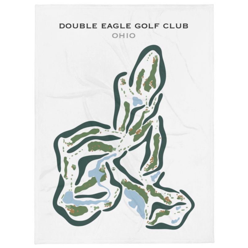 Double Eagle Golf Club, Ohio - Printed Golf Courses