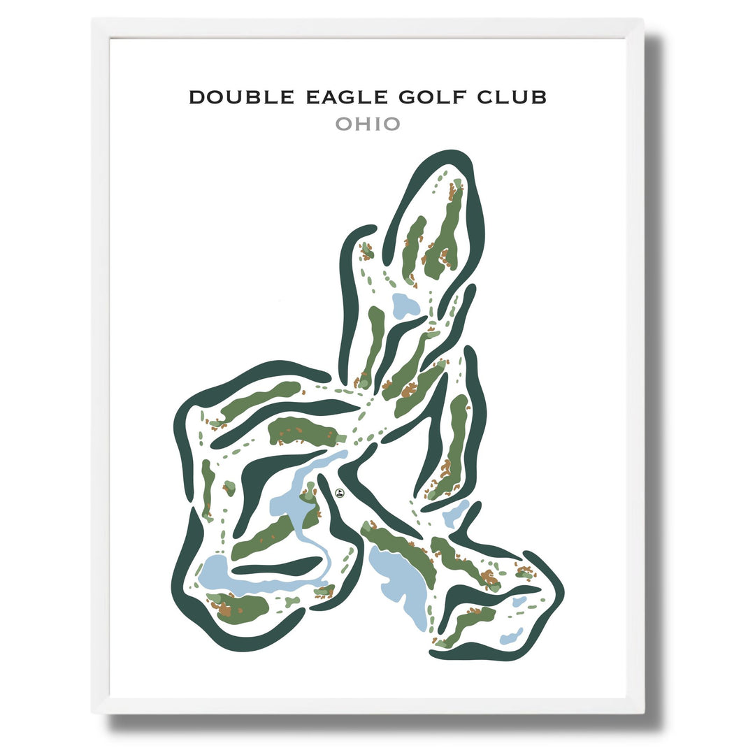 Double Eagle Golf Club, Ohio - Printed Golf Courses