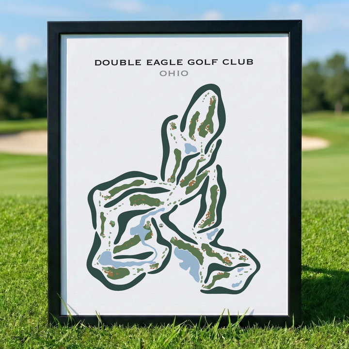 Double Eagle Golf Club, Ohio - Printed Golf Courses