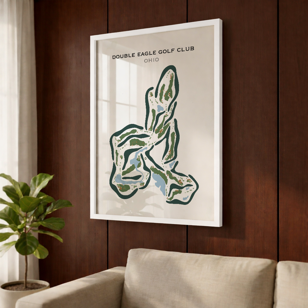 Double Eagle Golf Club, Ohio - Printed Golf Courses