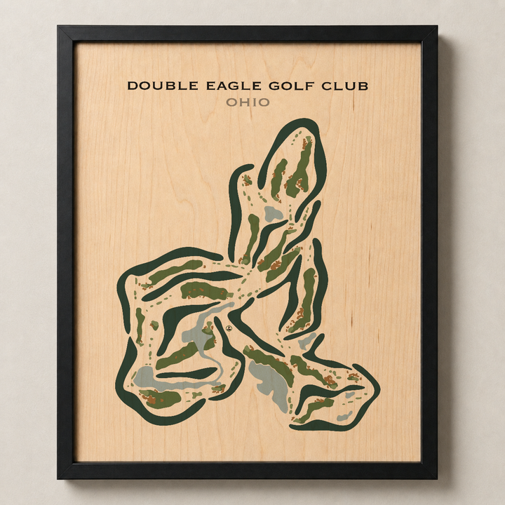 Double Eagle Golf Club, Ohio - Printed Golf Courses