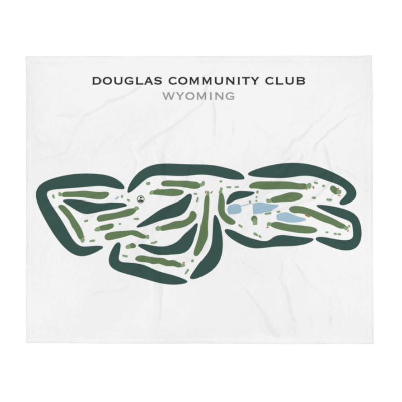 Douglas Community Club, Wyoming - Printed Golf Courses