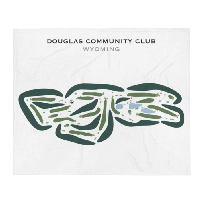 Douglas Community Club, Wyoming - Printed Golf Courses