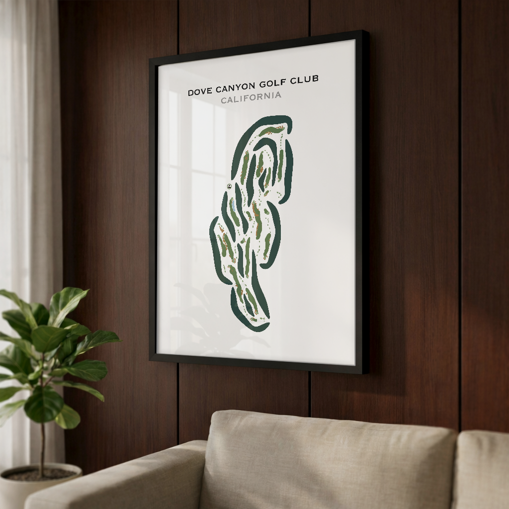 Dove Canyon Country Club, California - Printed Golf Courses