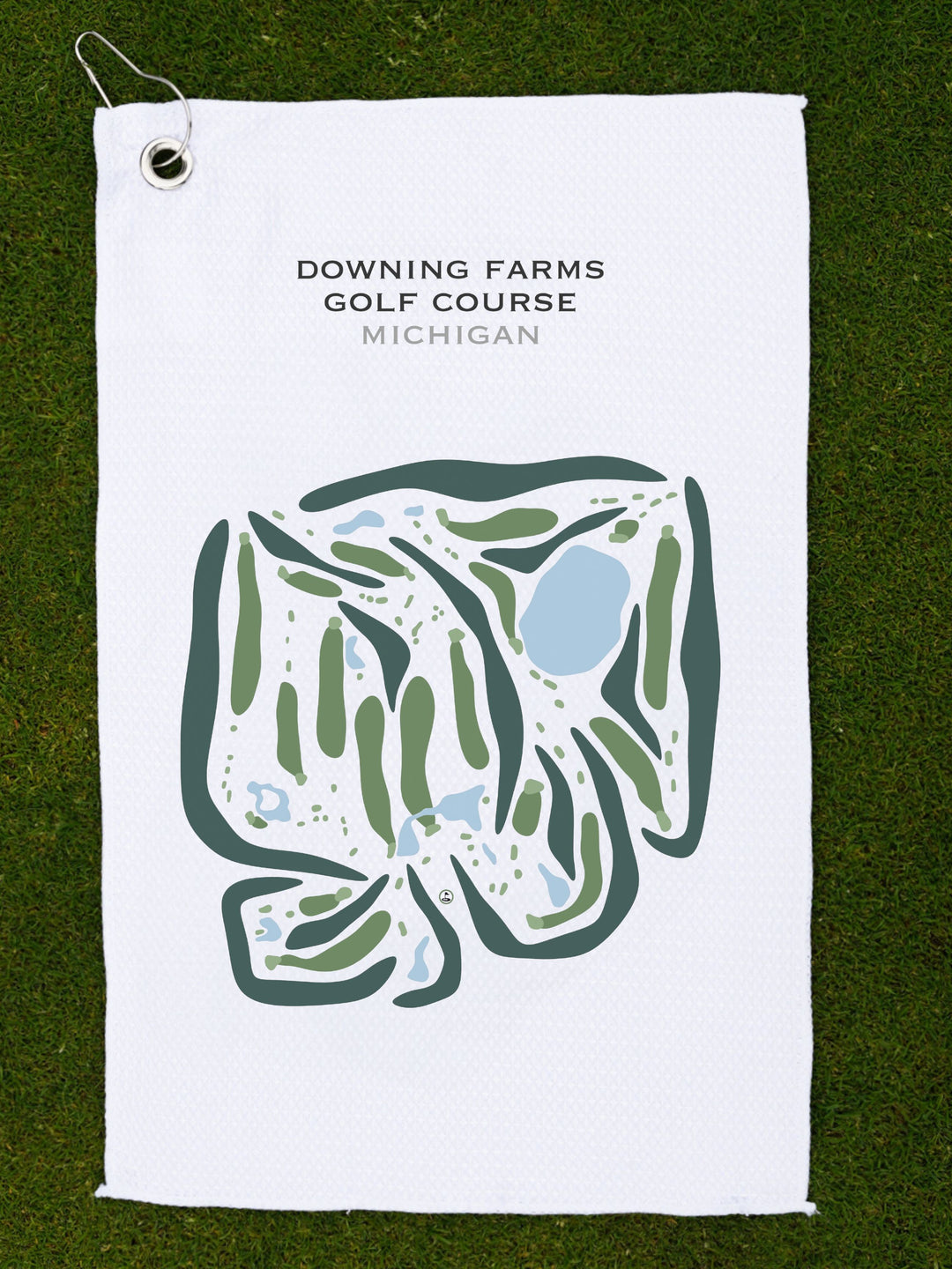 Downing Farms Golf Course, Michigan - Printed Golf Courses