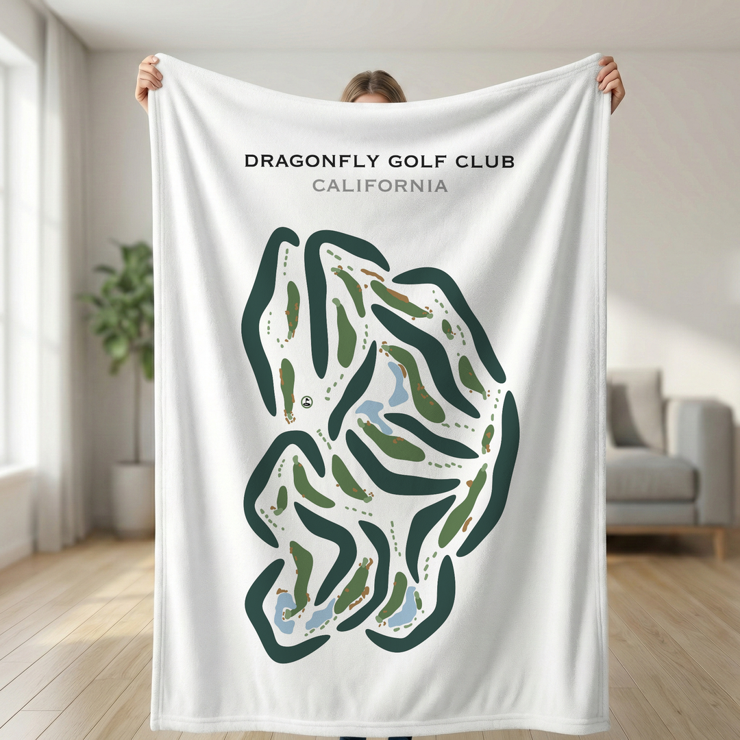 Dragonfly Golf Club, California - Printed Golf Courses