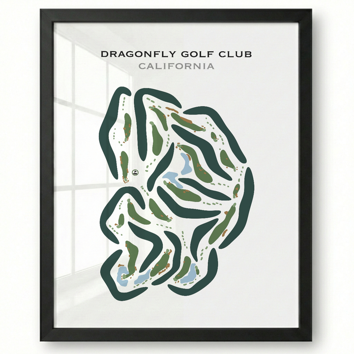 Dragonfly Golf Club, California - Printed Golf Courses
