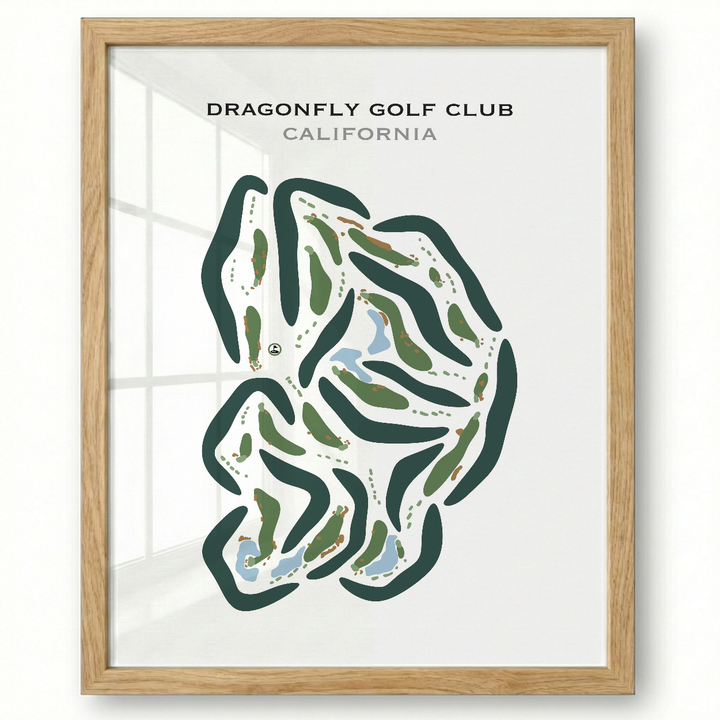 Dragonfly Golf Club, California - Printed Golf Courses