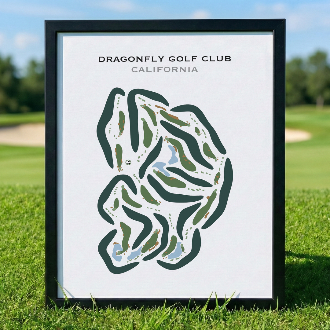 Dragonfly Golf Club, California - Printed Golf Courses
