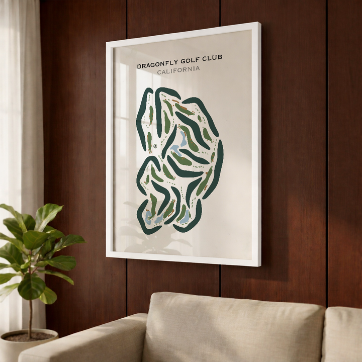 Dragonfly Golf Club, California - Printed Golf Courses
