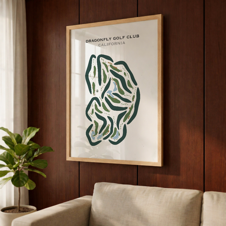 Dragonfly Golf Club, California - Printed Golf Courses