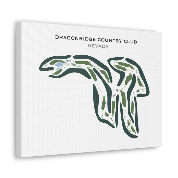 Dragonridge Country Club, Nevada - Printed Golf Course