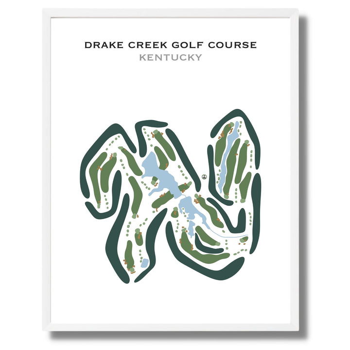 Drake Creek Golf Course, Kentucky - Printed Golf Courses