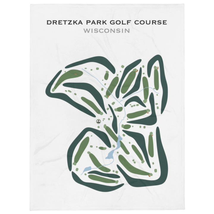 Dretzka Park Golf Course, Wisconsin - Printed Golf Courses