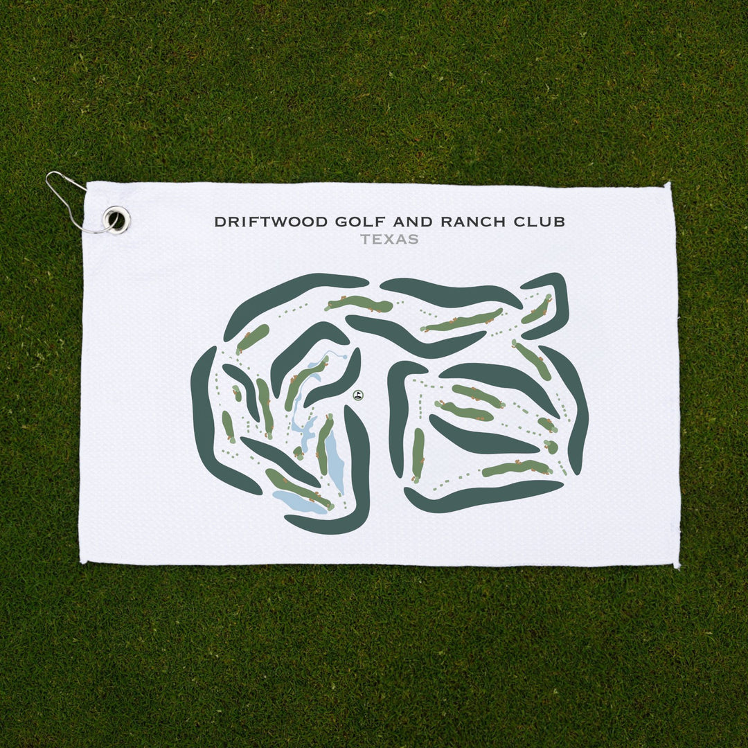 Driftwood Golf and Ranch Club, Texas - Printed Golf Courses