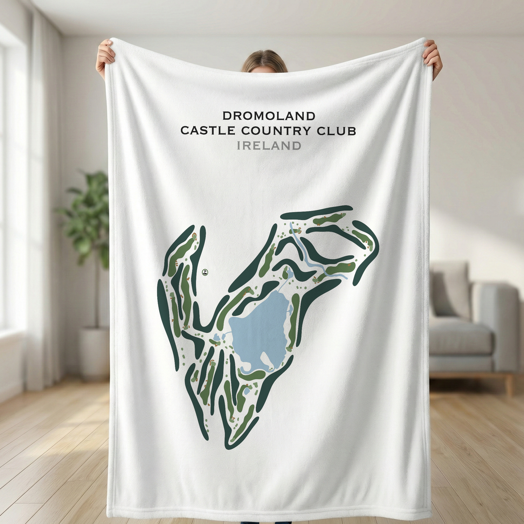 Dromoland Castle Country Club, Ireland - Printed Golf Course