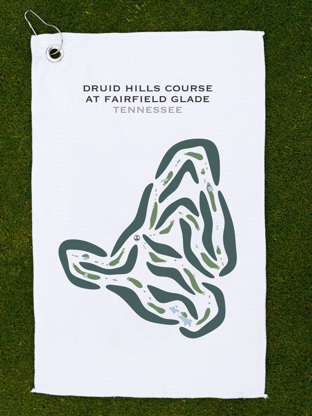 Druid Hills Course at Fairfield Glade, Tennessee - Printed Golf Courses