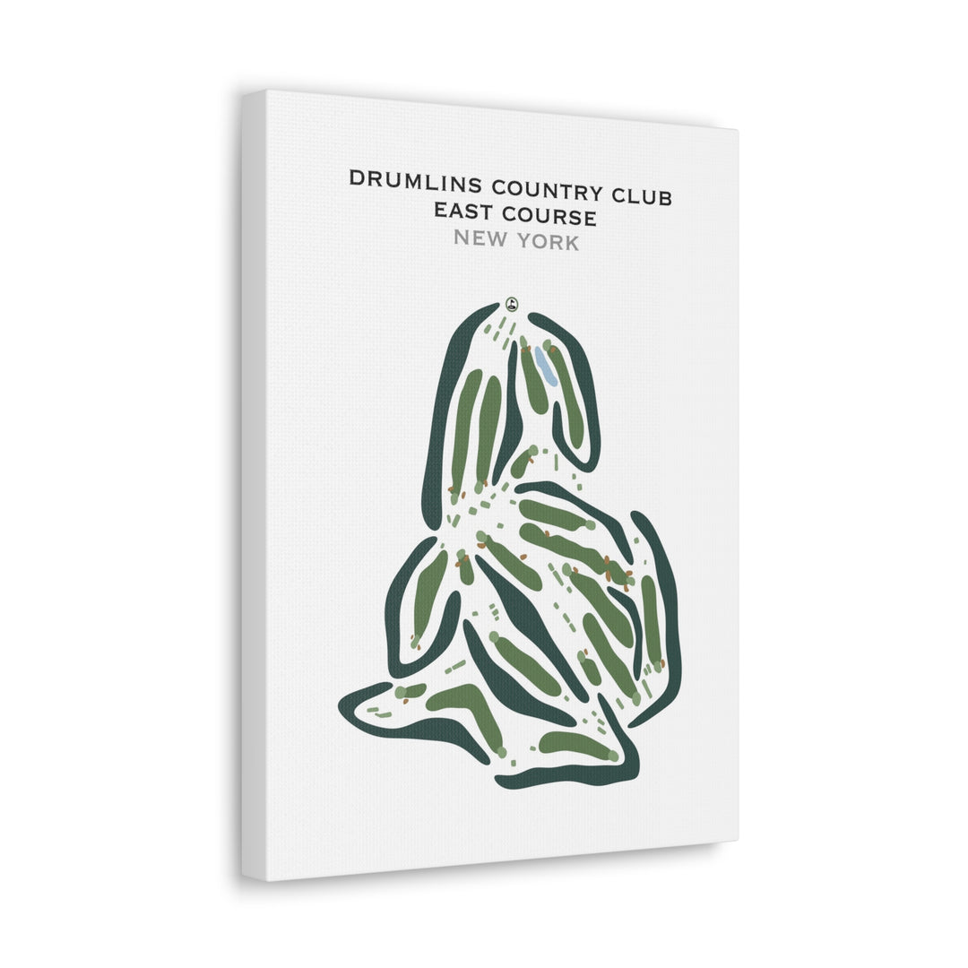 Drumlins Country Club East Course, New York - Printed Golf Courses