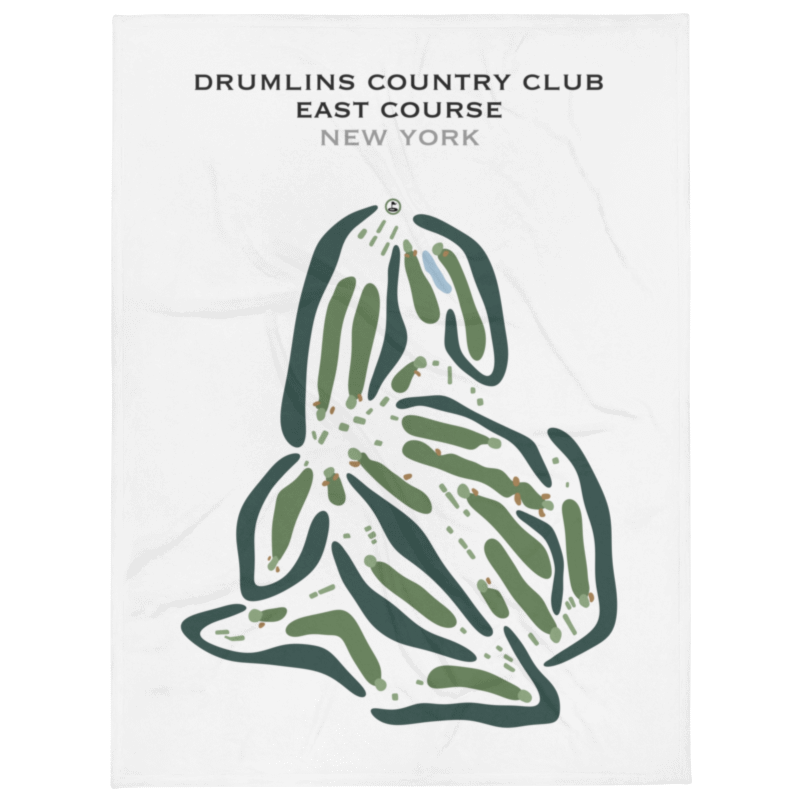 Drumlins Country Club East Course, New York - Printed Golf Courses