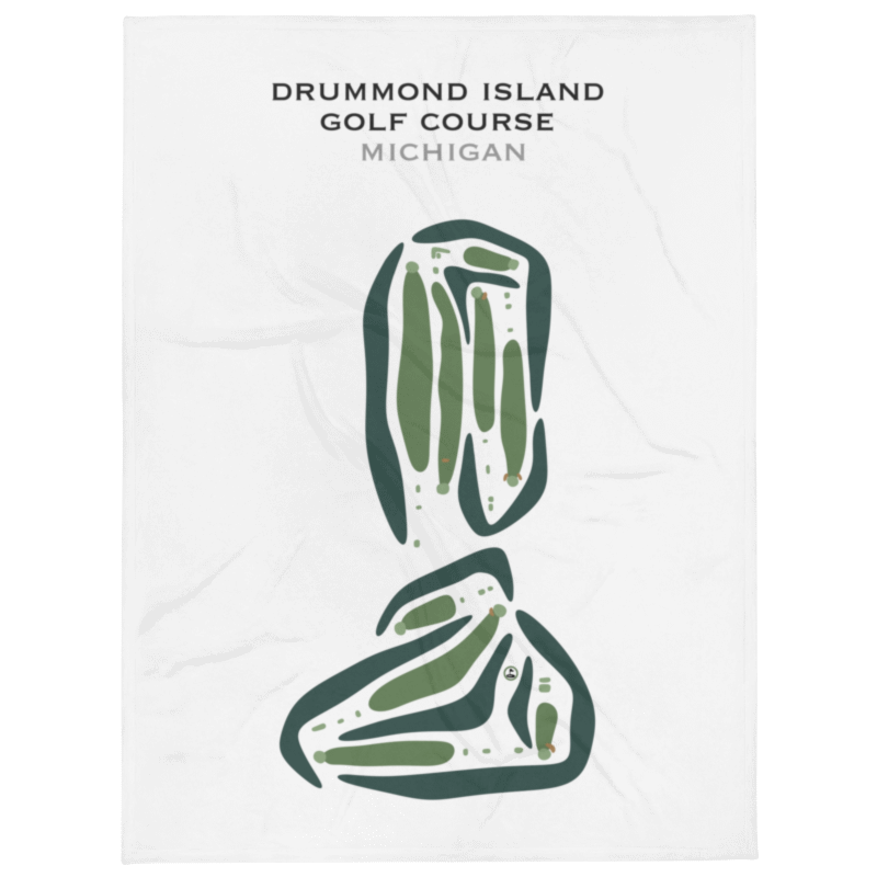 Drummond Island Golf Course, Michigan - Printed Golf Courses