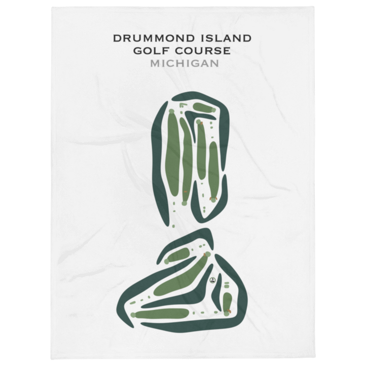 Drummond Island Golf Course, Michigan - Printed Golf Courses