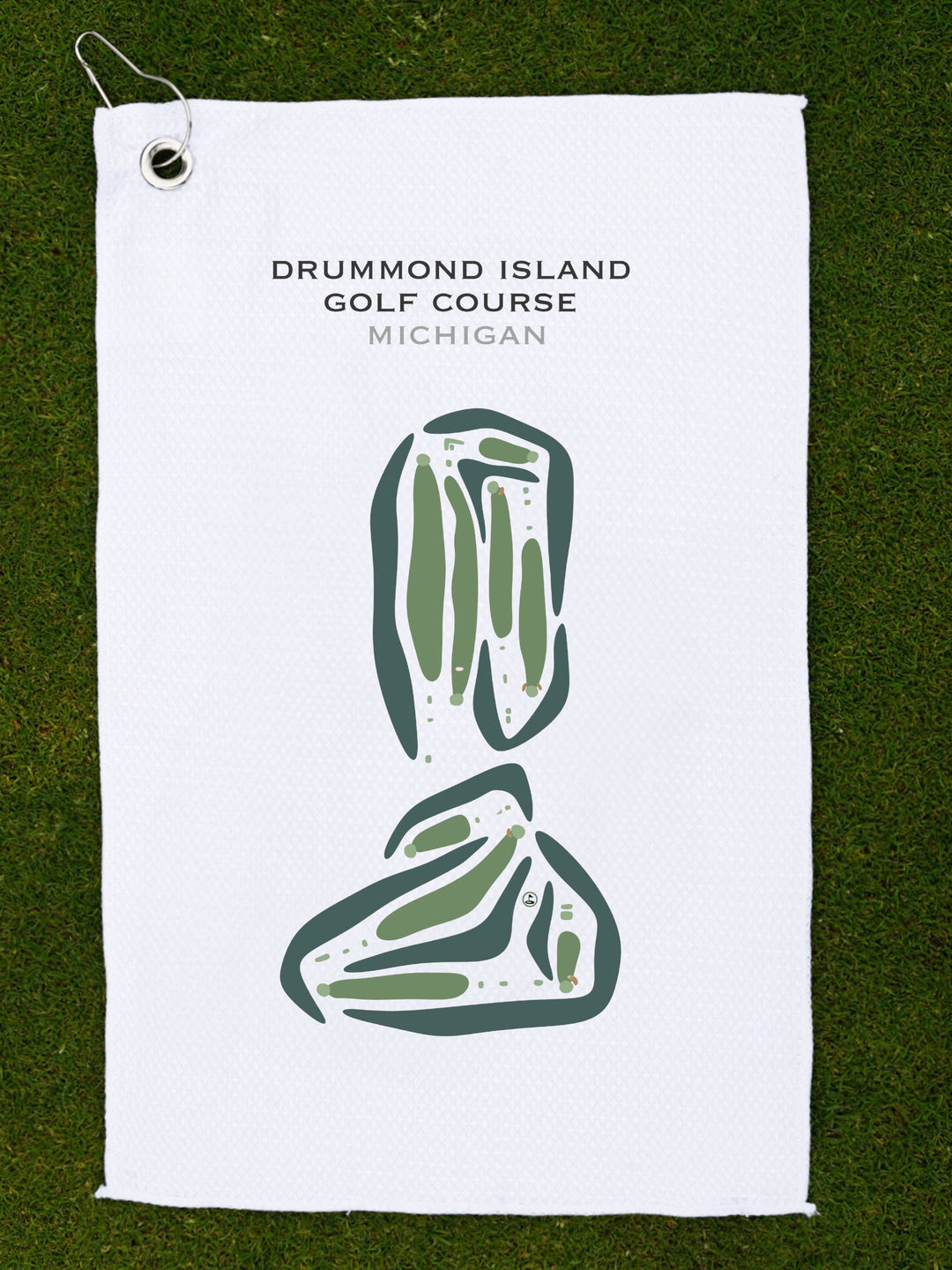 Drummond Island Golf Course, Michigan - Printed Golf Courses