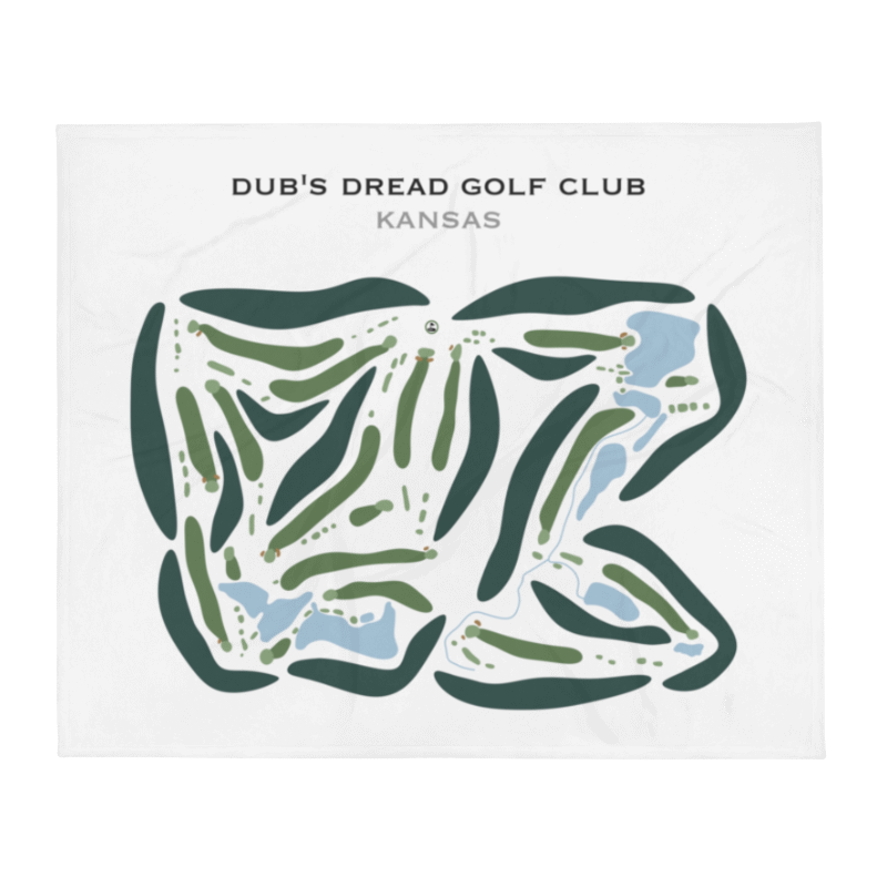 Dub's Dread Golf Club, Kansas - Printed Golf Course