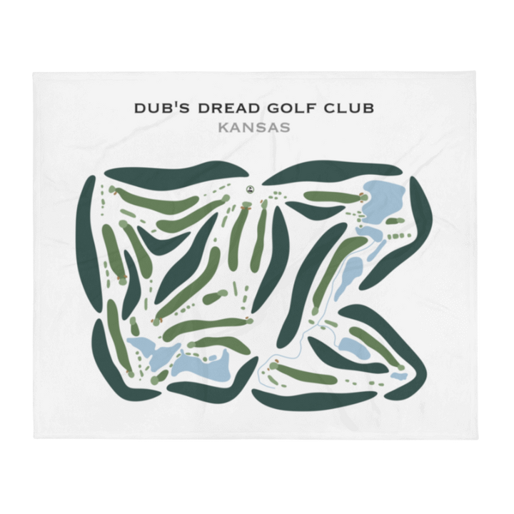 Dub's Dread Golf Club, Kansas - Printed Golf Course