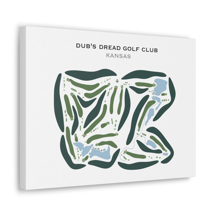 Dub's Dread Golf Club, Kansas - Printed Golf Course