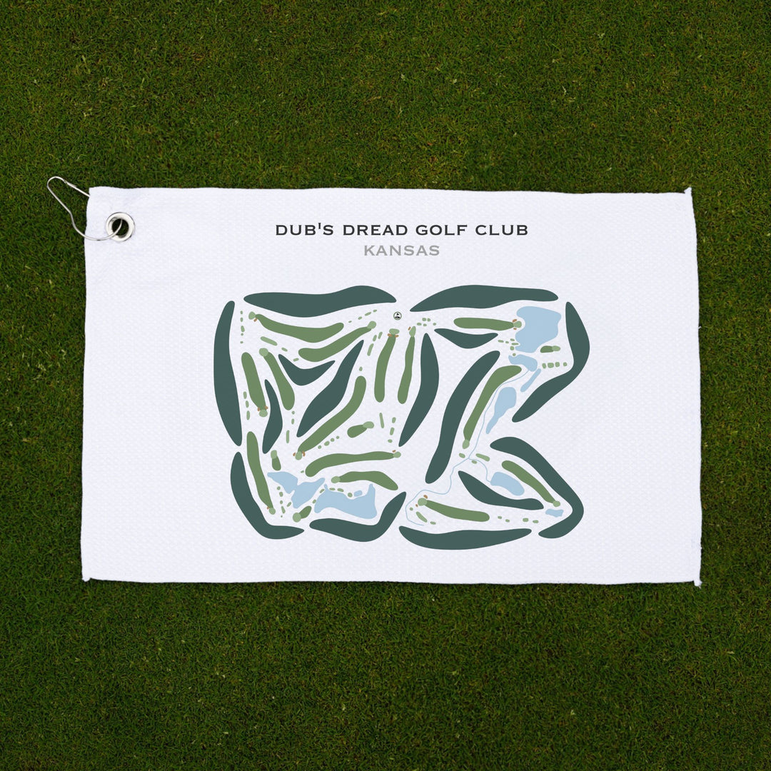 Dub's Dread Golf Club, Kansas - Printed Golf Course