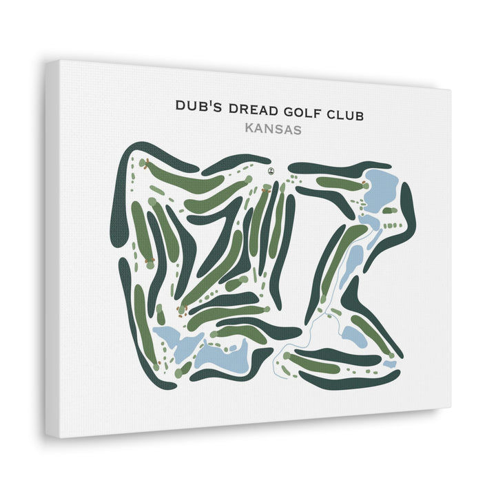 Dub's Dread Golf Club, Kansas - Printed Golf Course