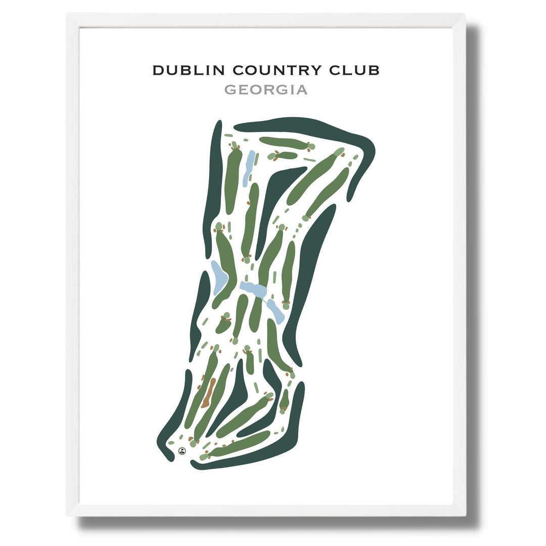 Dublin Country Club, Georgia - Golf Course Prints