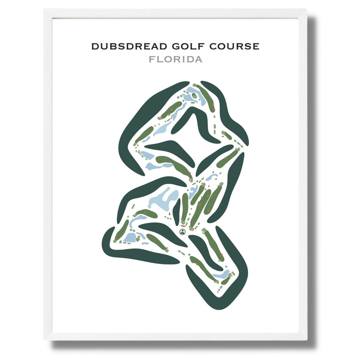 Dubsdread Golf Course, Florida - Printed Golf Courses