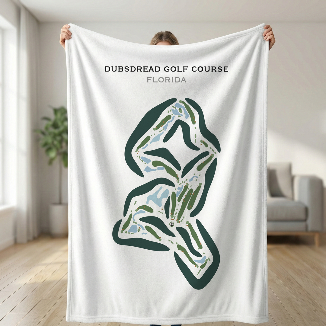 Dubsdread Golf Course, Florida - Printed Golf Courses