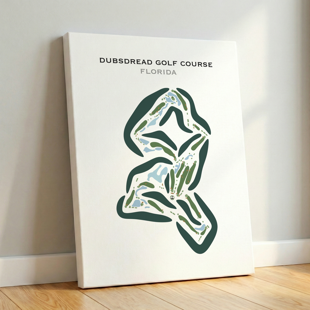 Dubsdread Golf Course, Florida - Printed Golf Courses