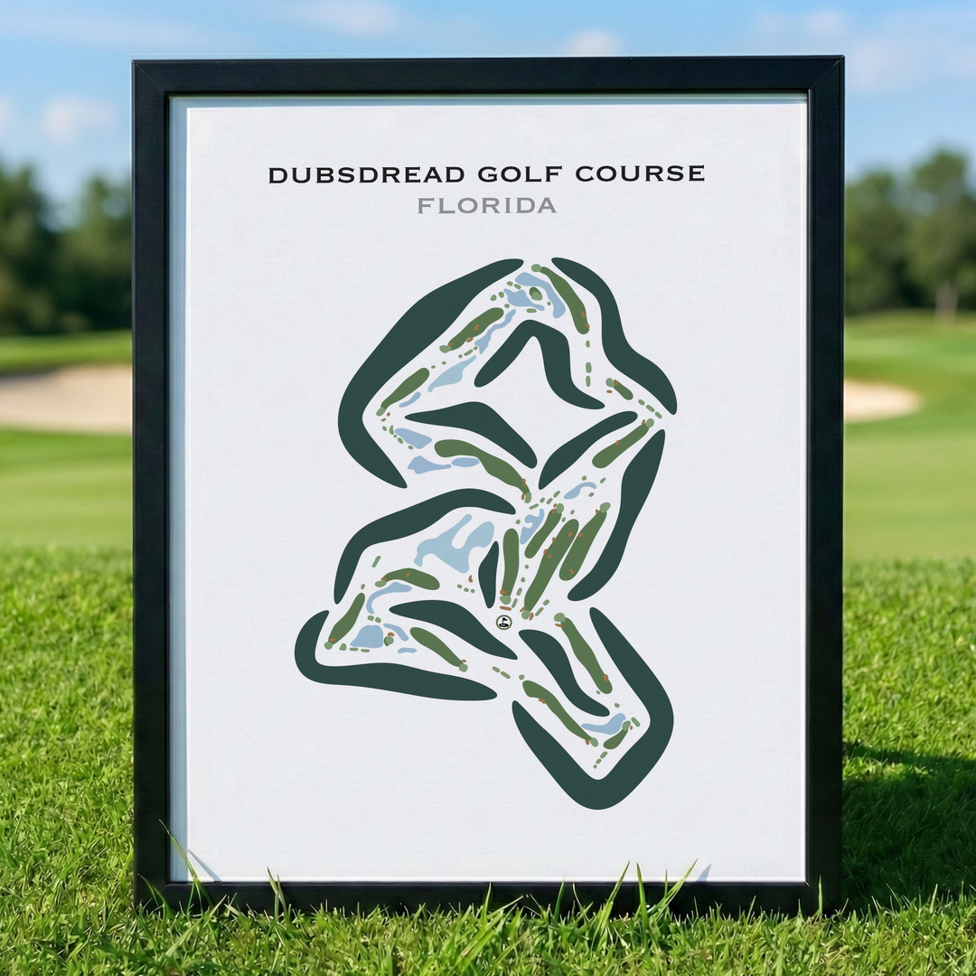 Dubsdread Golf Course, Florida - Printed Golf Courses