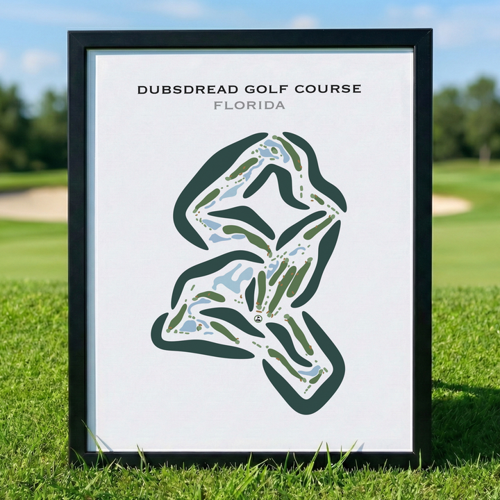 Dubsdread Golf Course, Florida - Printed Golf Courses