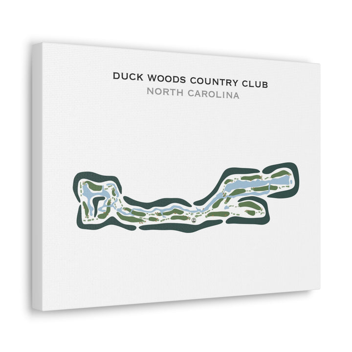 Duck Woods Country Club, North Carolina - Printed Golf Courses