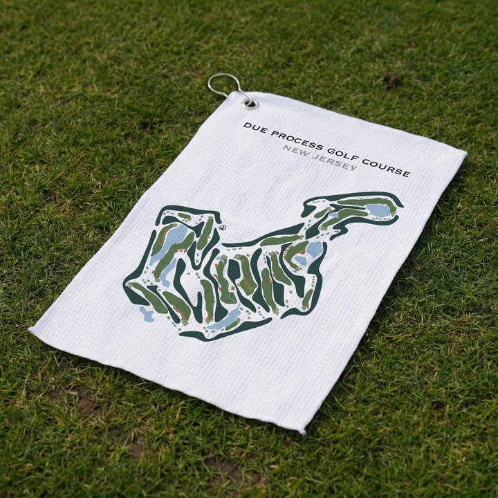 Due Process Golf Course, New Jersey - Printed Golf Courses